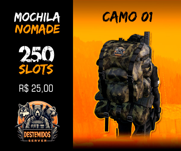 Mochila Nômade - Camo 01